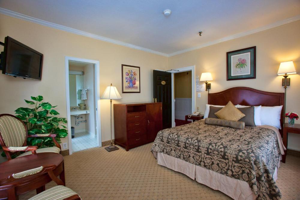 Deluxe King Room interior